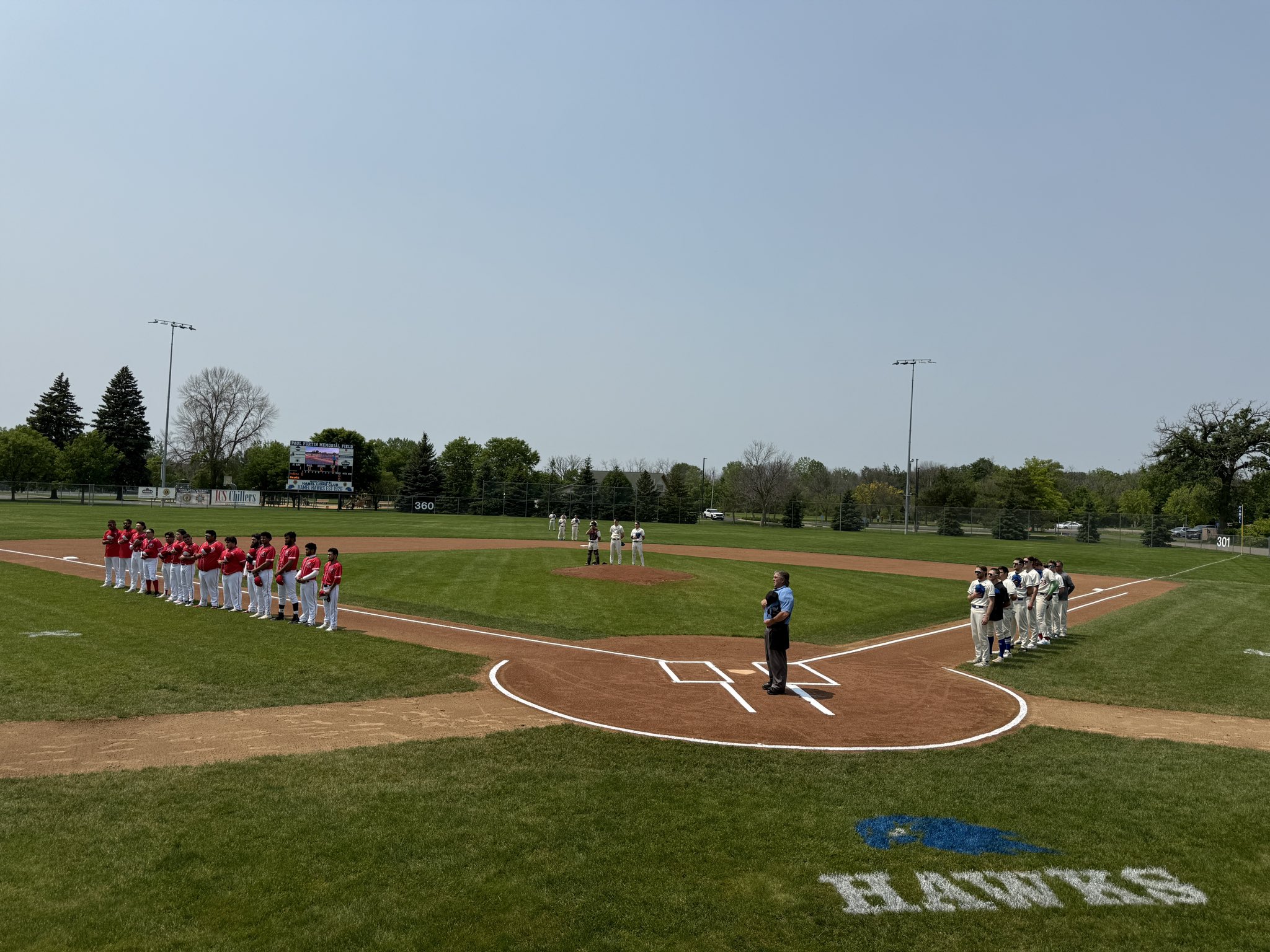 Hamel Hawks win 2025 season opener